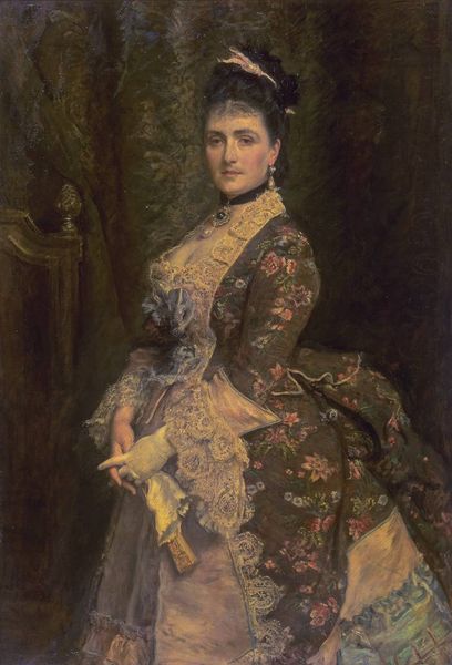 Mrs. Bischoffsheim, Sir John Everett Millais, Bt, 1873; TC N05572