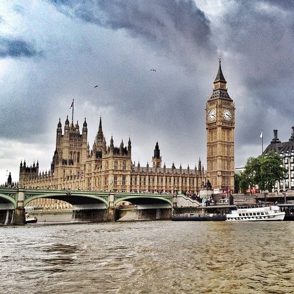 Palace Of Westminster in London, Greater London