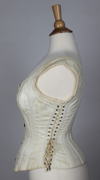 Antique Comfort Corset Side Lacing Maternity Sports or Riding Corset 1875 1885 | eBay