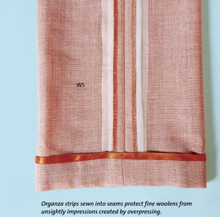 Make Padded Seams to Prevent Seam Allowance Impressions - Threads Magazine