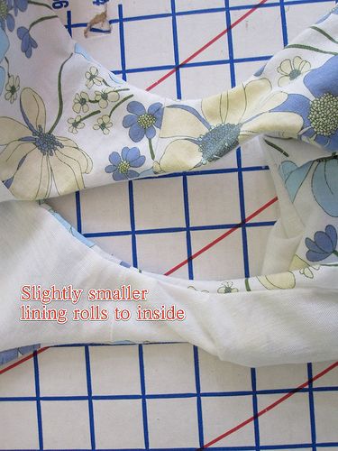 All-Machine Clean-Finish Sleeveless Bodice Lining Tutorial