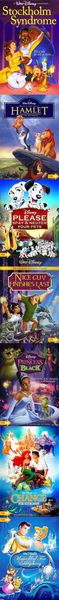 Alternate Disney film titles.  Spot on.  SOO FUNNY