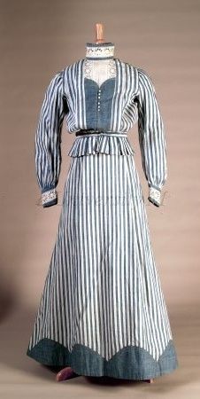 Dress 1905, American, Made of cotton