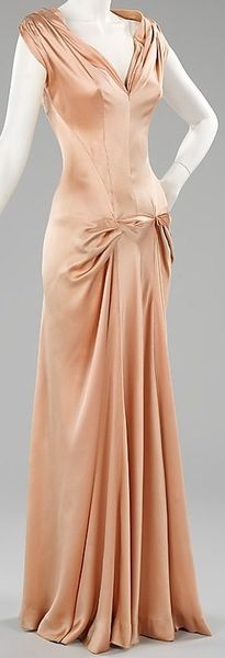 Charles James Dress - 1945 - by Charles James (American, born Great Britain, 1906-1978) - Silk - Th…