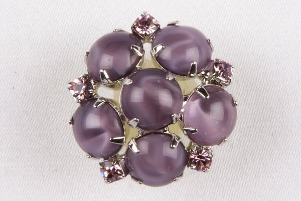 Mood Fabrics : New York Fashion Designer Discount Fabric | 4401 Lavender Swarovski Rhinestones