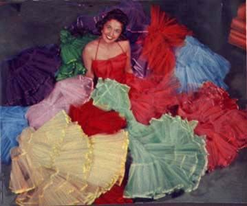 Alice Lon tells us how to sew a 48 yard, 12 ounce petticoat with nine yards of nylon net. The artic…