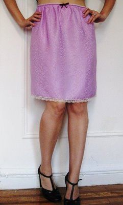 Half-slip tutorial. No Pattern Required!