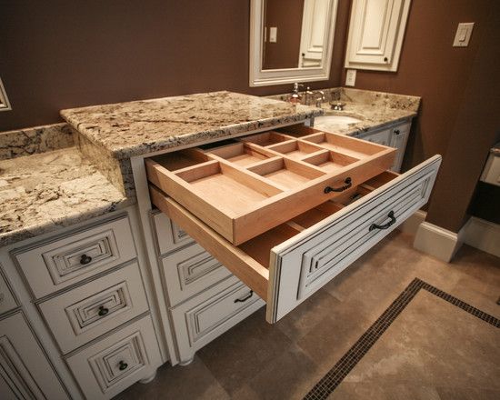 Bathroom Idea: Make-up drawer