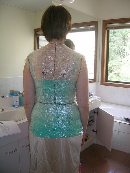 Saran Wrap Bodice by vicki_hks, via Flickr