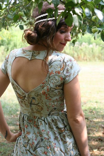 heart cut out on back