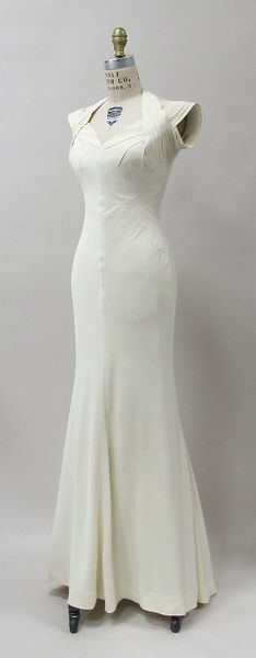 Evening Dress, Charles James, 1933, American, rayon