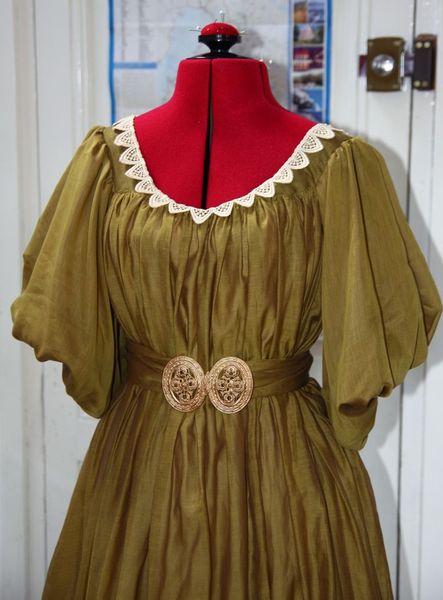 Aesthetic Dress (1880's-1890's) - Silk & Cotton Veil. Inspired by 'Mrs Luke Ionides' (1882) and 'Sc…