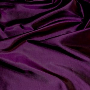 Eggplant Silk Taffeta
