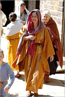 late roman female dress, Comitats