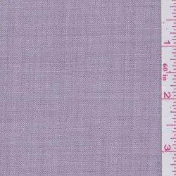 Lavender Purple Wool Suiting - Discount Fabrics