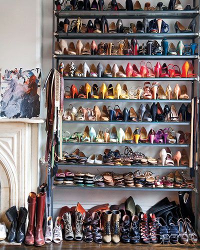 Now that's a shoe rack!