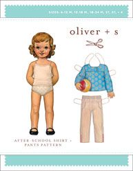 Oliver + S: Adorable children's patterns