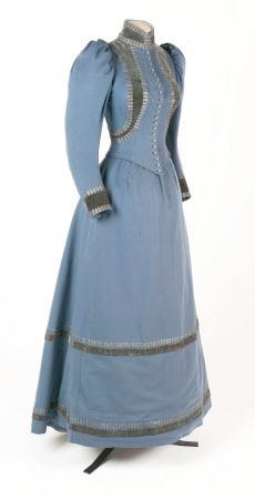 Wool Jacket & Skirt by Stringer, 1895. National Trust Collections