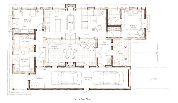 Casa Adosada - A Design For Habitat For Humanity | Evens Architects