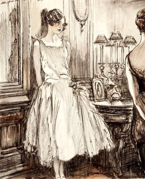 Lovely drawing by Henry Patrick Raleigh