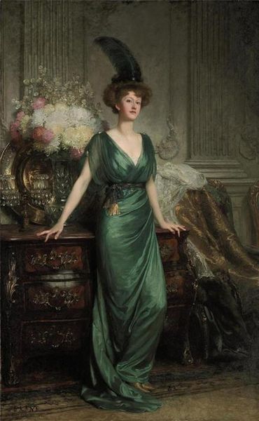 Mrs Ernest Guinness by Sir Francis Bernard Dicksee.  1912