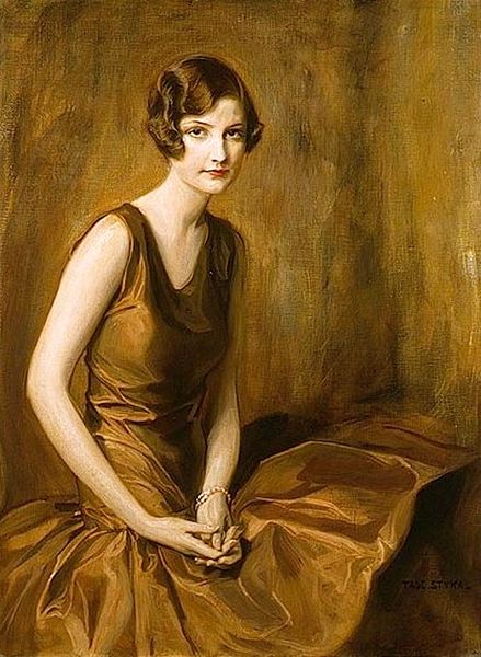 Portrait of a young woman, Tadeusz Styka, 1930