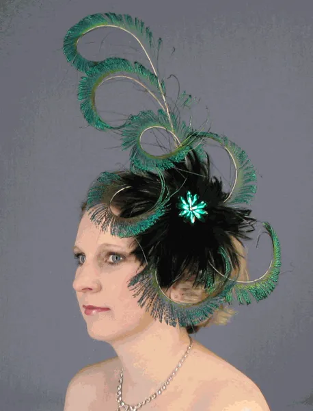 feather fascinator
