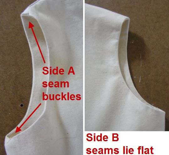 Better way to sew seams and facings