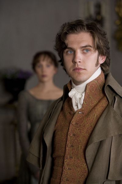Sense & Sensibility  Hattie Morahan as Elinor Dashwood and Dan Stevens as Edward Ferrars.
