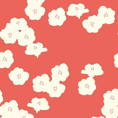 Elk Grove Knits - Poppies in Coral