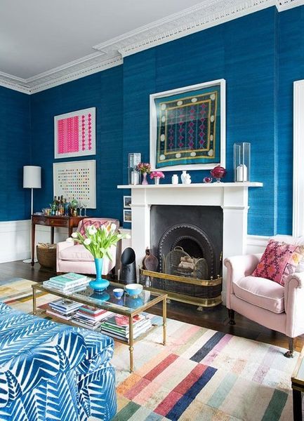 Jessica's Unbelievably Chic (and Colorful!) Edinburgh Flat — House Call | Apartment Therapy