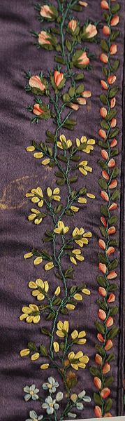 pereline 1830 | Pelerine Date: ca. 1830 Culture: British Medium: silk. Detail