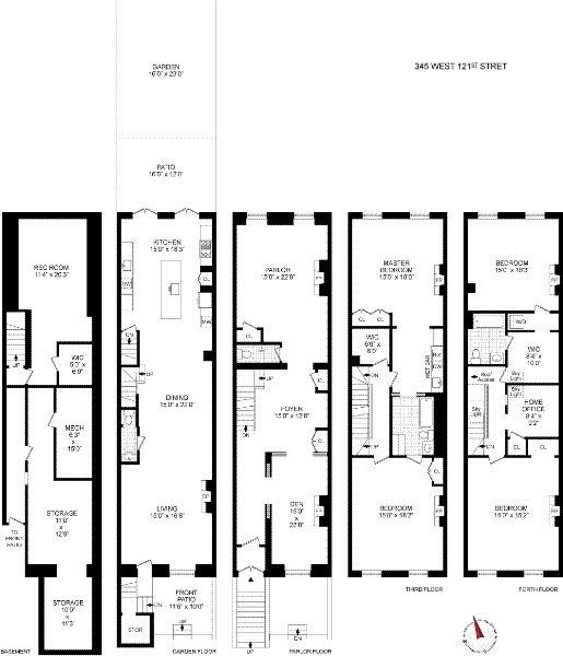 Harlem Townhouse With Original Details Now Wants $3.2M - On The Market - Curbed NY