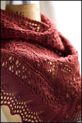 Brooklyn Tweed Juneberry shawl