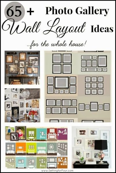 65 plus photo gallery wall layout ideas - easy decor tips to perfectly hang a collection of art, ph…