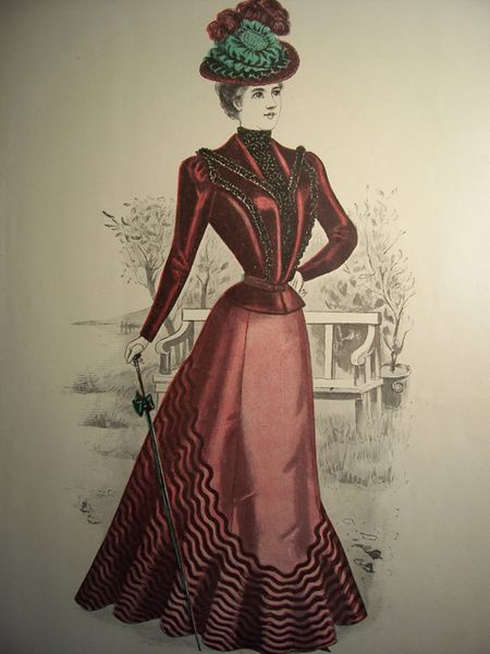 1898 VICTORIAN FASHIONS