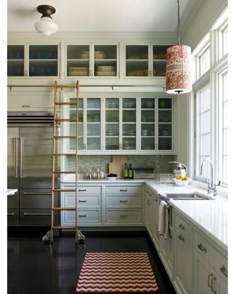 A classic kitchen with so much amazing storage space