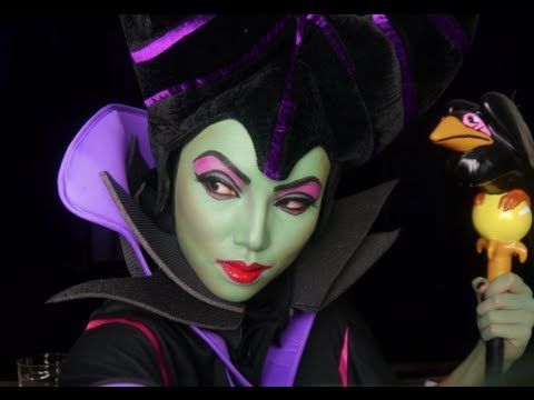 Maleficent Make-up Transformation