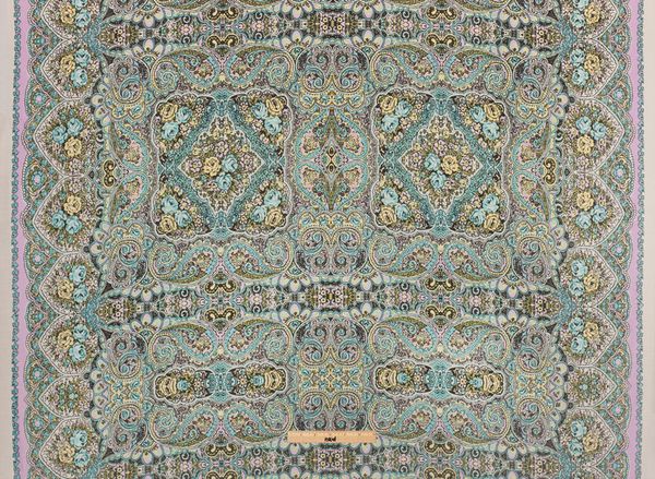 Mood Fabrics : New York Fashion Designer Discount Fabric | 303349 Multicolor Floral Cotton Voile Pr…