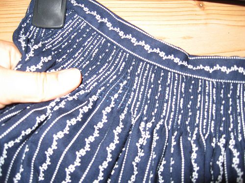 b.s blog: How to sew a Dirndl - Part III The apron