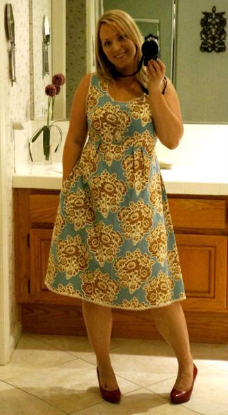 Caila-Made: Washi Dress Gone Cottage Chic