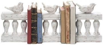 Birds on a Fence Bookends $49