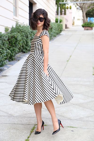 Pretty Striped Dress