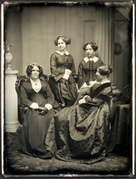 Accession Number: 1974:0193:0002 Maker: Southworth & Hawes Title: Four Unidentified Women Date: ca.…