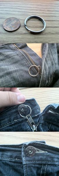 darn you comfy jeans with the broken zipper. I win!
