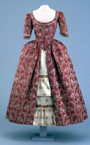 Robe à l'anglaise, ca. 1780- late 19th century, English.