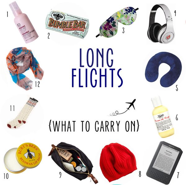 Long flights (what to carry on) #travel #packing
