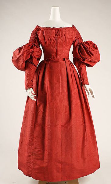 Dress, ca. 1837. American. The Metropolitan Museum of Art, New York.