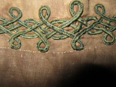 Antique Hand-Stitched Soutache, Fab for French Fashion