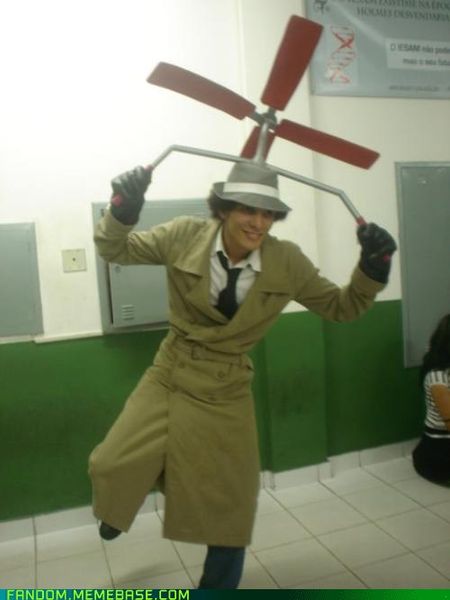 Go go gadget cosplay! <-- Win!